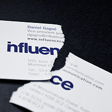 Daniel Gagné'S business card